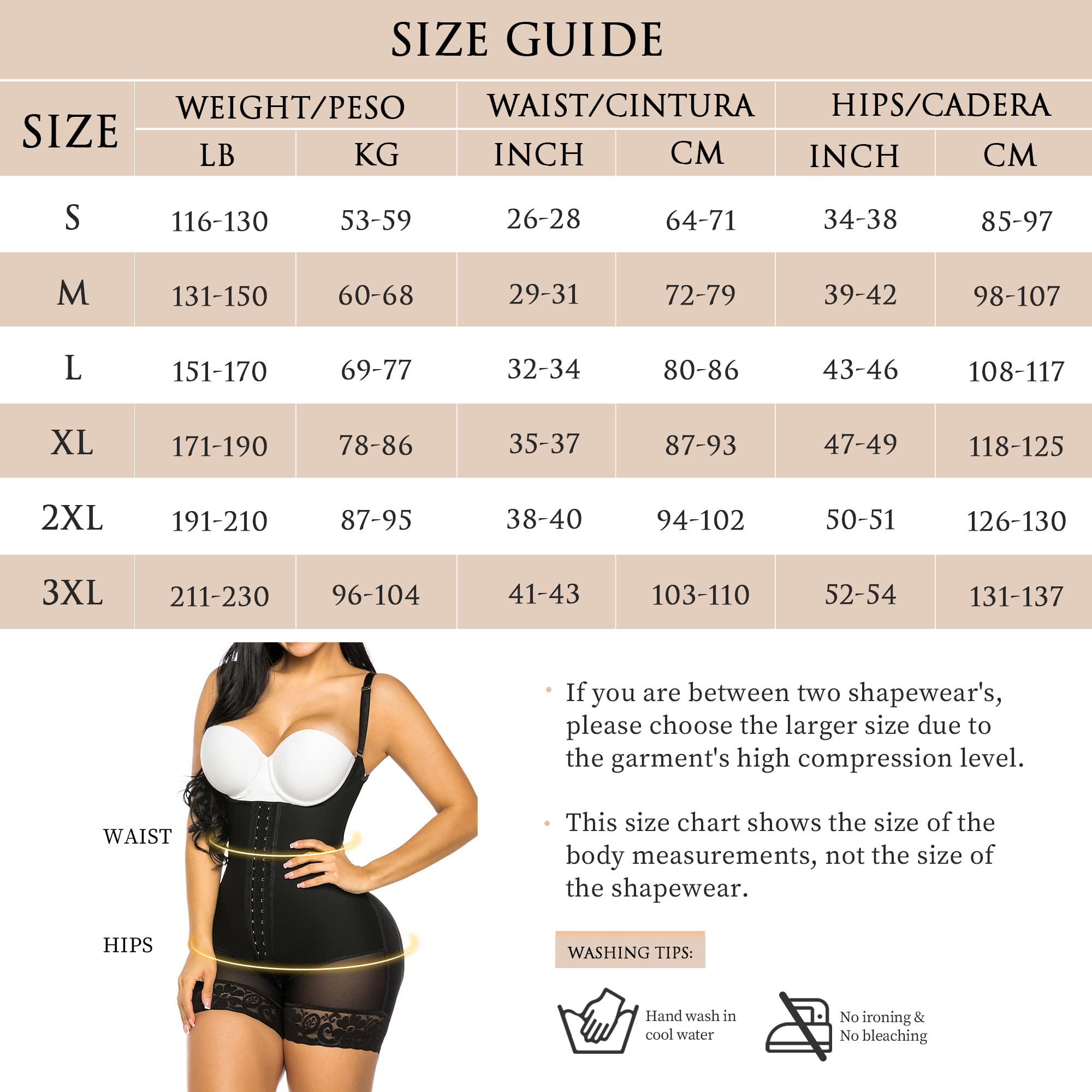 YIANNA Fajas Colombianas Shapewear for Women Tummy Control Post Surgery Compression Garment with Zipper Crotch